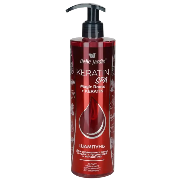 Magic flowers+keratin šampoon Belle Jardin 400ml