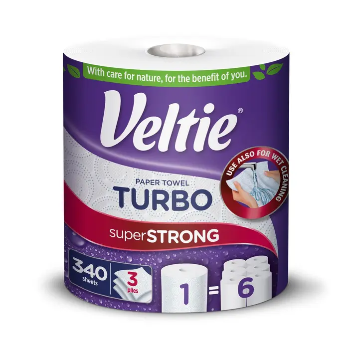 Majapidamispaber Veltie 3-kihiline 1 rull