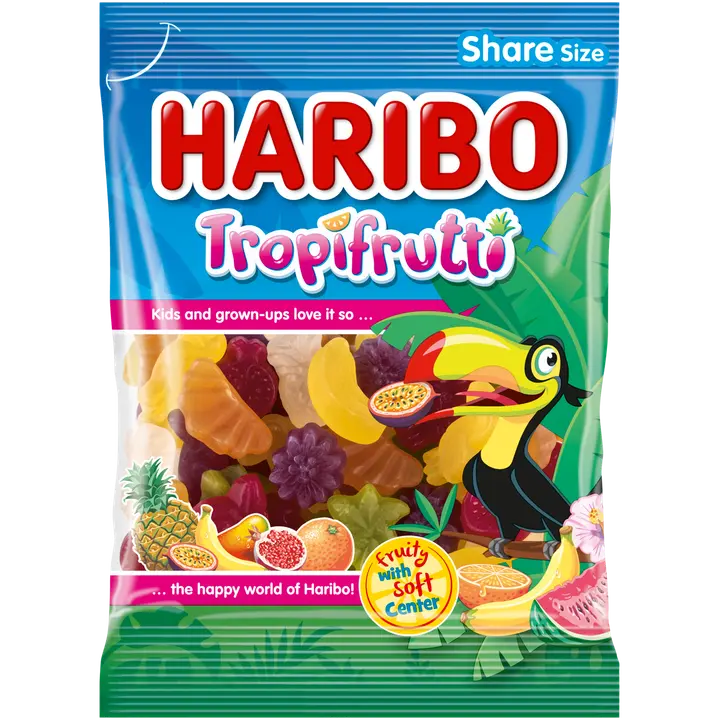 HARIBO Tropifrutti 275 g karkkipussi