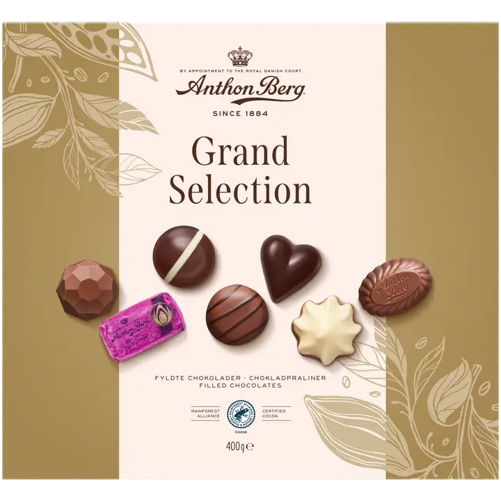 Anthon Berg Grand Selection RA suklaakonvehdit 400g