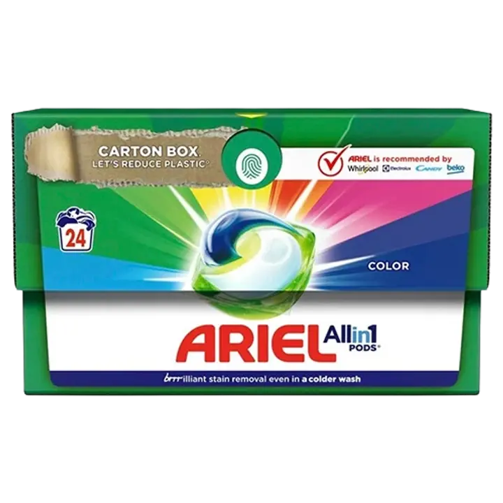 Ariel geelkapslid color 24tk