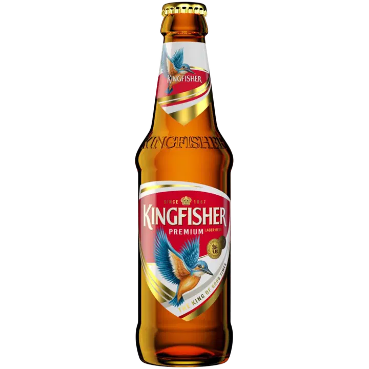 Kingfisher Premium Lager Beer 4,5% 0,33l olutpullo