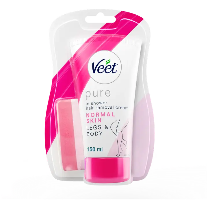 Veet Pure Suihkuvoide Normaali iho 150ml