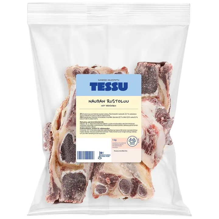 Tessu 1kg Naudan rusto