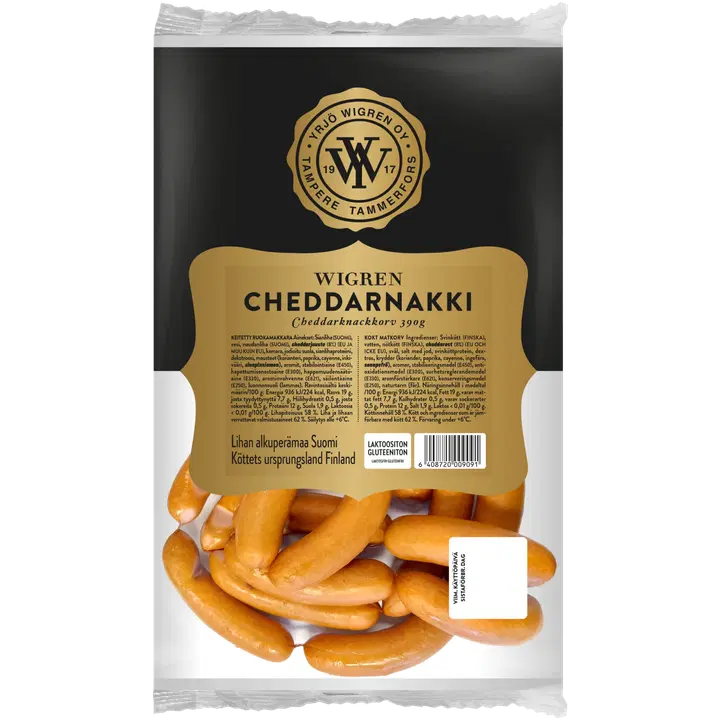 Wigren Cheddarnakki 390g