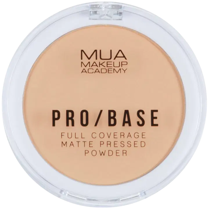 MUA Make Up Academy Pro Base Full Coverage Matte Pressed Powder 6,5 g 120 kivipuuteri