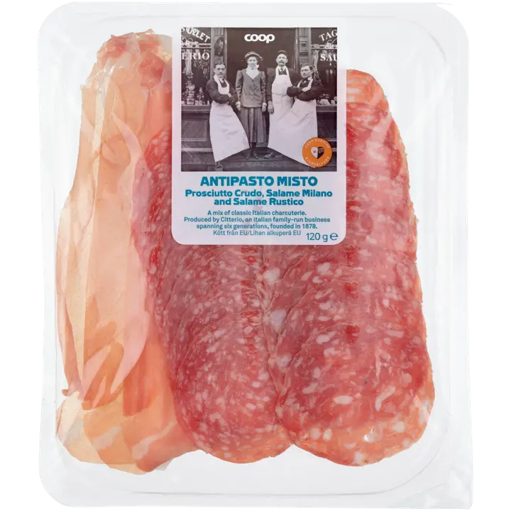 Coop Antipasto Misto antipastomix 120 g