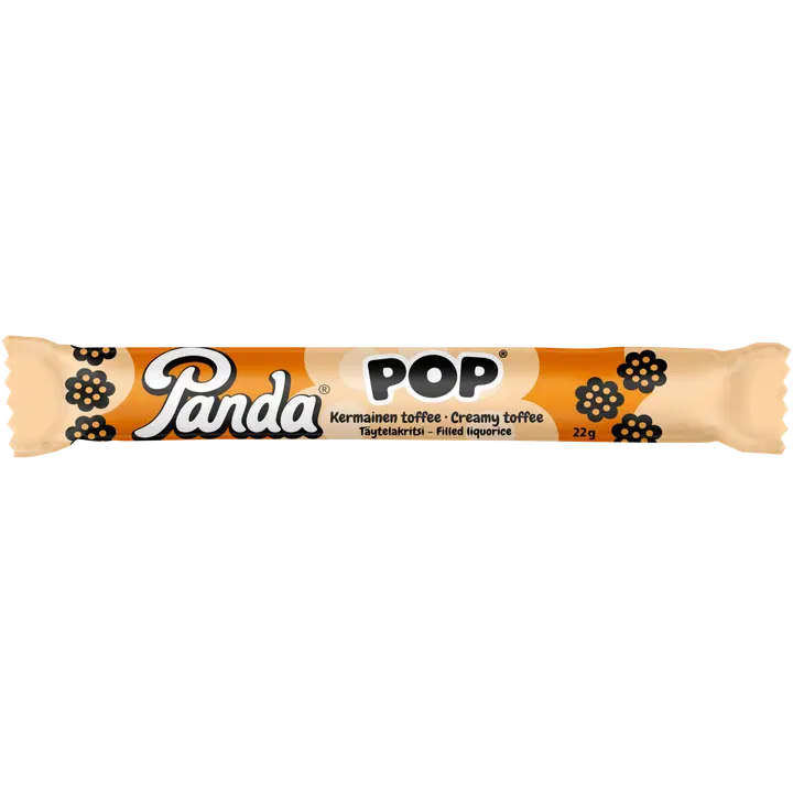 Panda Pop kermainen toffee täytelakritsipatukka 22g