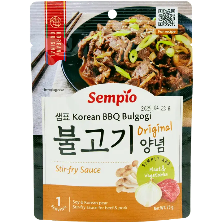 Sempio korealainen BBQ Bulgogi kastike 75 g
