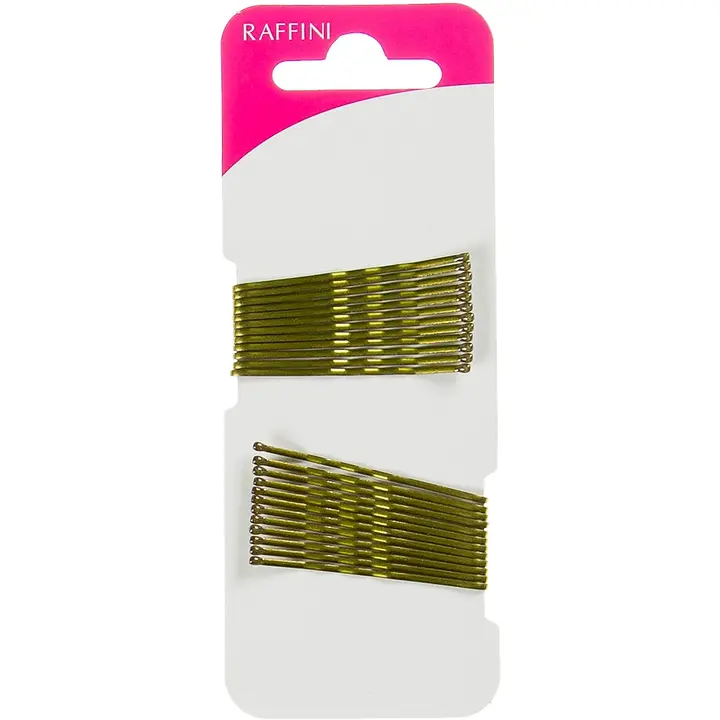 Raffini juukseklamber kuldnr 48 mm 24 tk