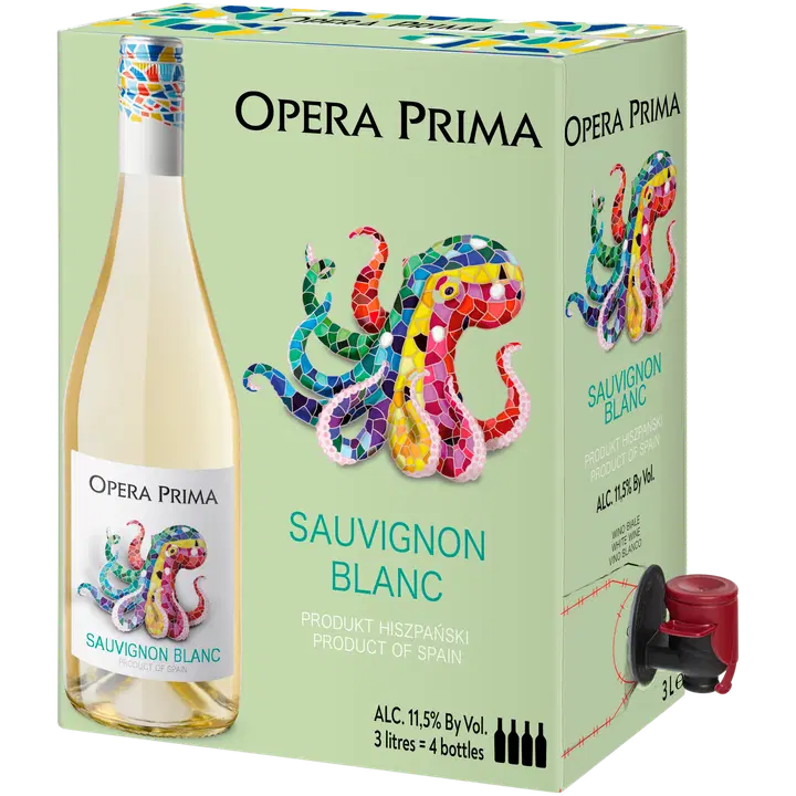 Opera Prima Sauvignon Blanc BIB vein 11,5%vol 3 l