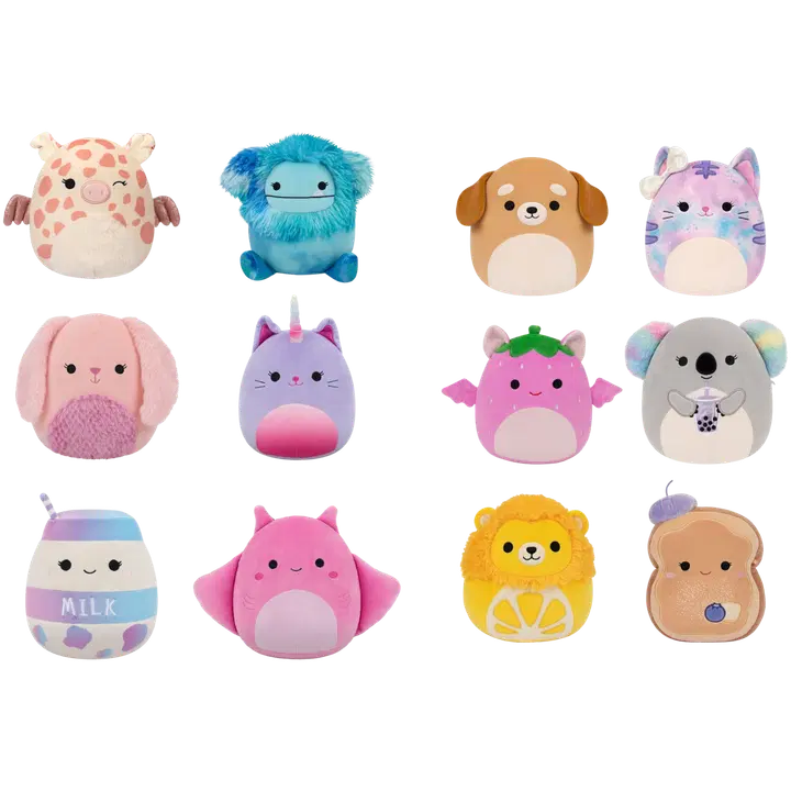 Squishmallows 19 cm pehme a1 ja b1
