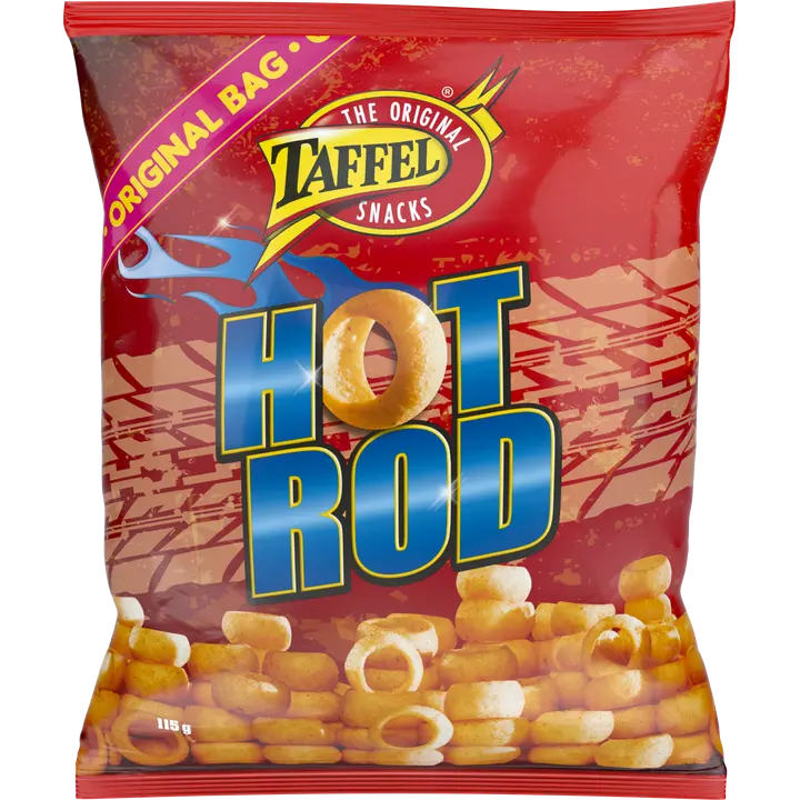 Taffel Hot Rod sipsi 115g