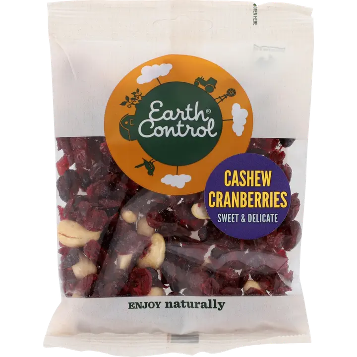 Earth Control Cashew-karpalosekoitus 125g