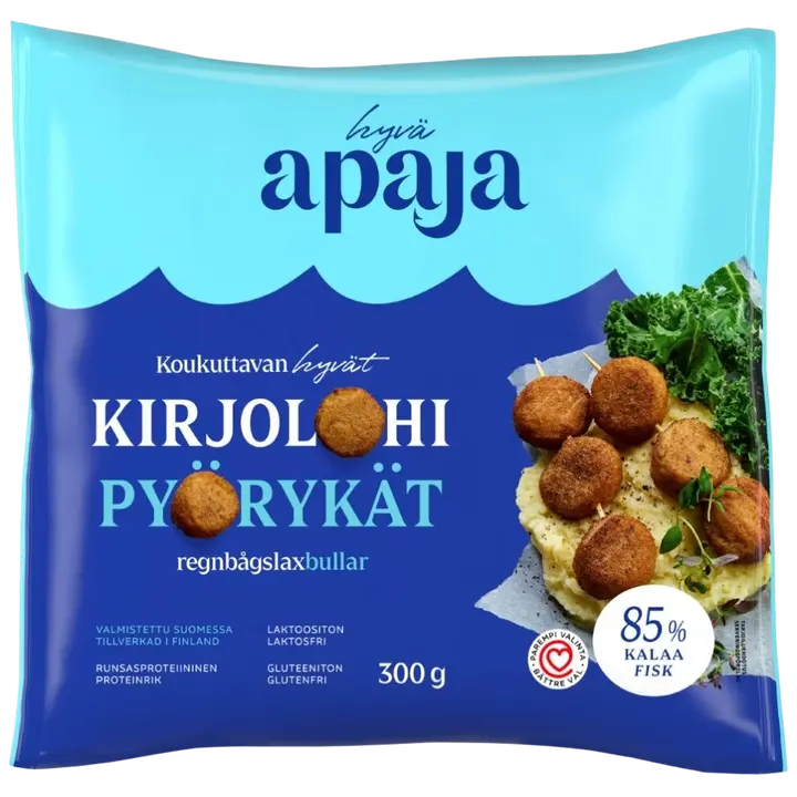 Hyvä Apaja Kirjolohipyörykät 300g