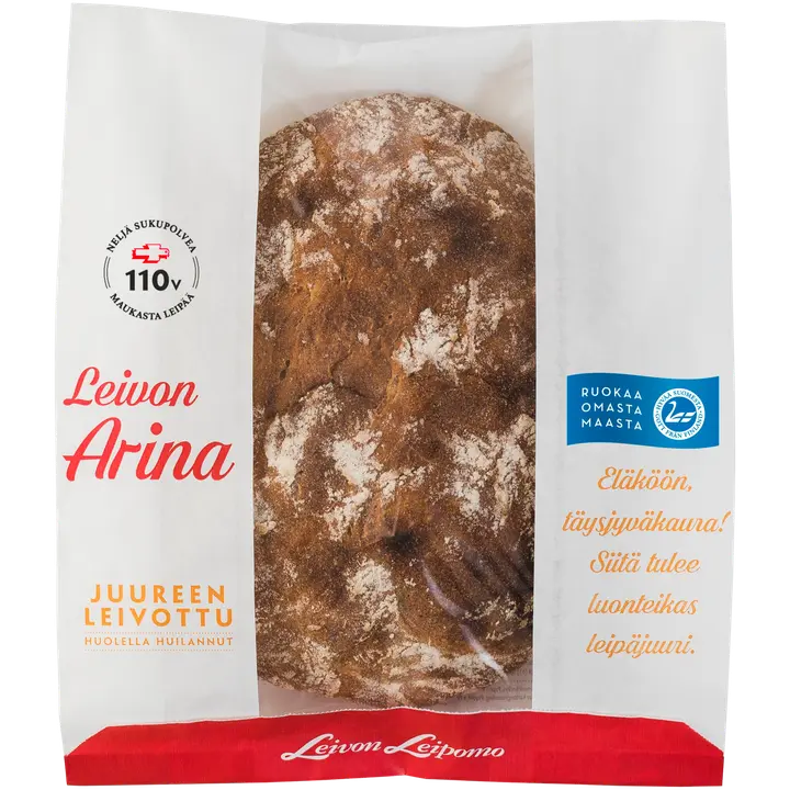 Leivon Leipomo Leivon Arina, sekaleipä 450g