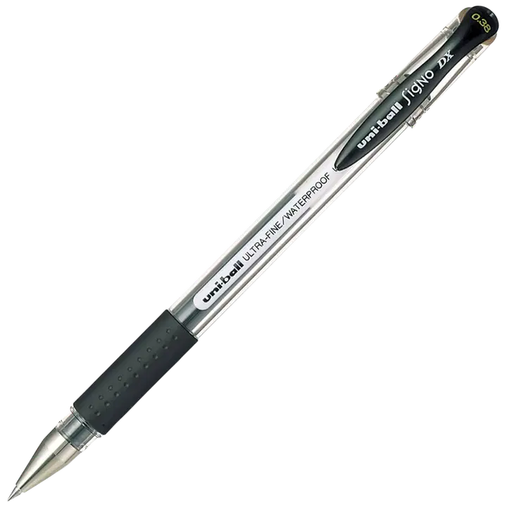 Uni-ball tindipliiats signo um-151 dx, 0,38 mm, must