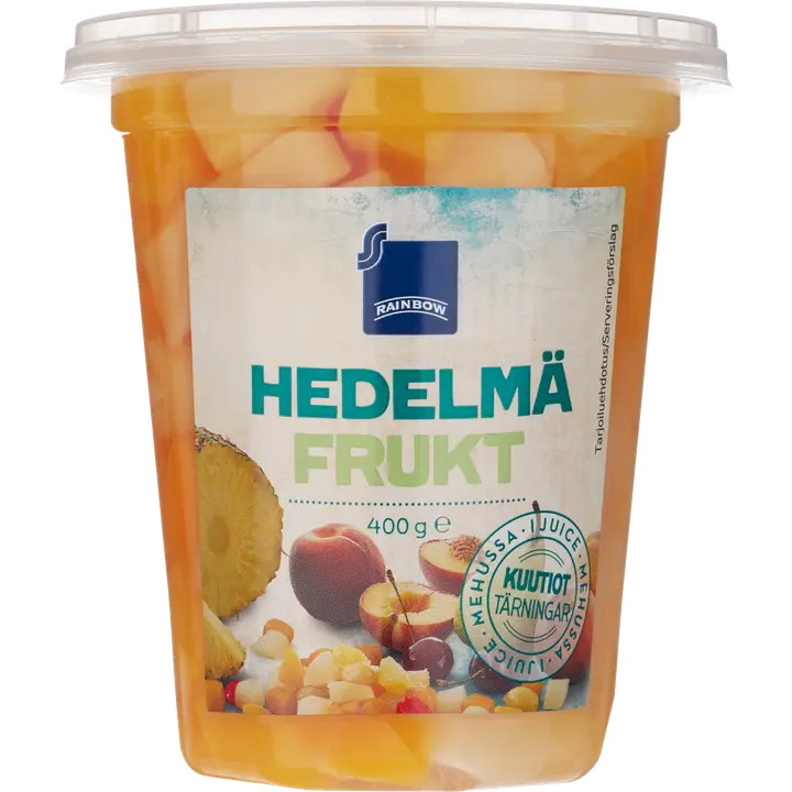 Puuviljakuubikud omas mahlas 400/250 g