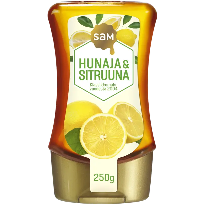 Hunajainen SAM SITRUUNA Hunaja&Sitruuna 250g