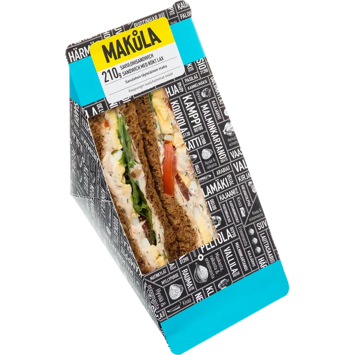 Makula Lämminsavulohi sandwich 210g