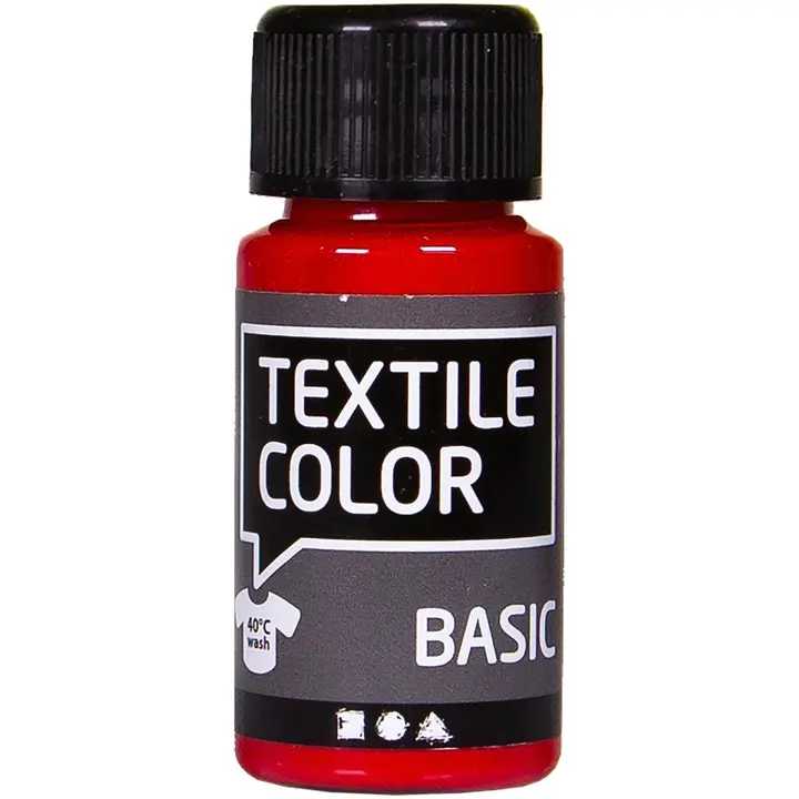 Nellen kangasväri 50ml punainen