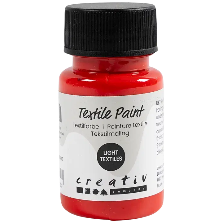 Creativ Company kangasväri 50ml punainen
