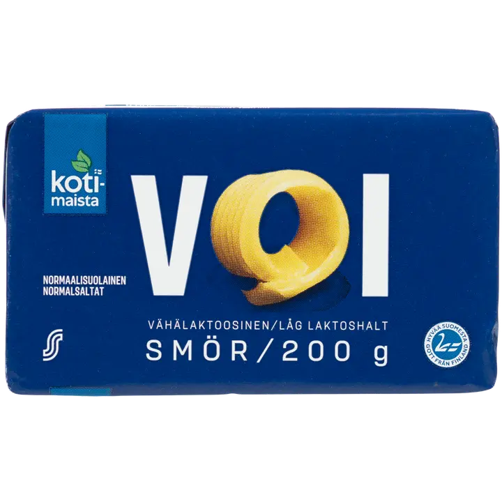 Kotimaista vähese laktoosisisaldusega või, 200 g