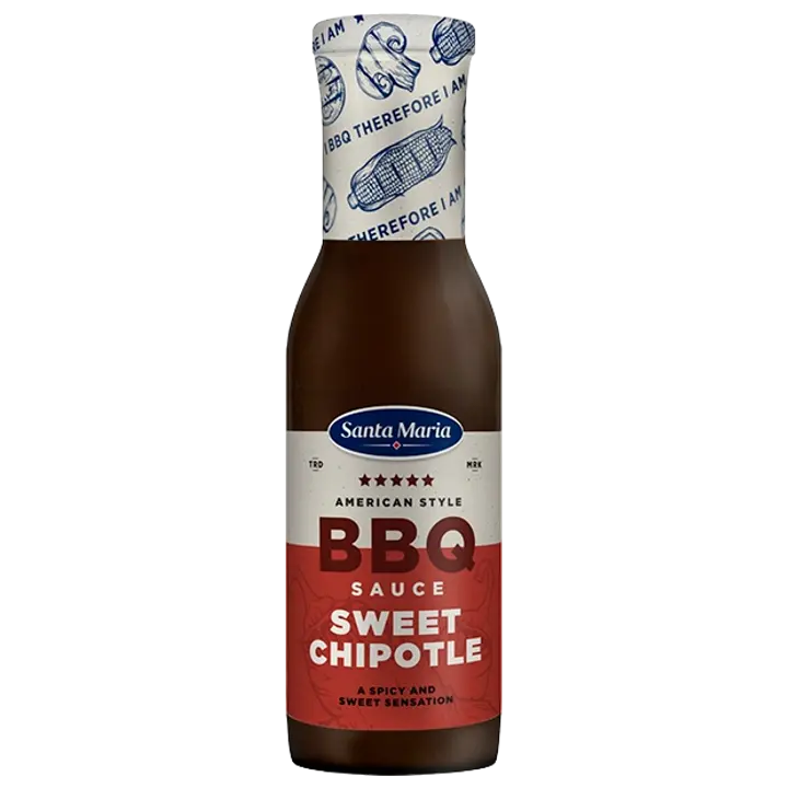 Santa Maria bbq kaste sweet chipotle, 355g