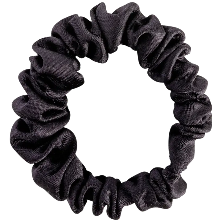 Cailap juuksekumm scrunchie must