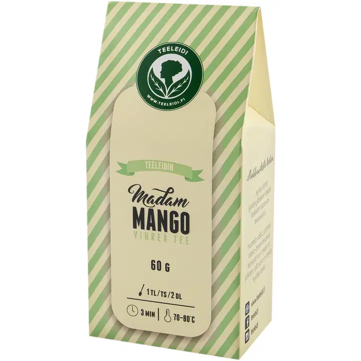 Teeleidi 60g Madam Mango vihreä tee