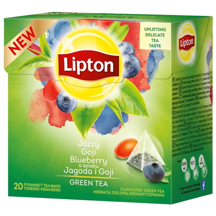 Roheline tee mustika ja goji 20 x 1,5 g