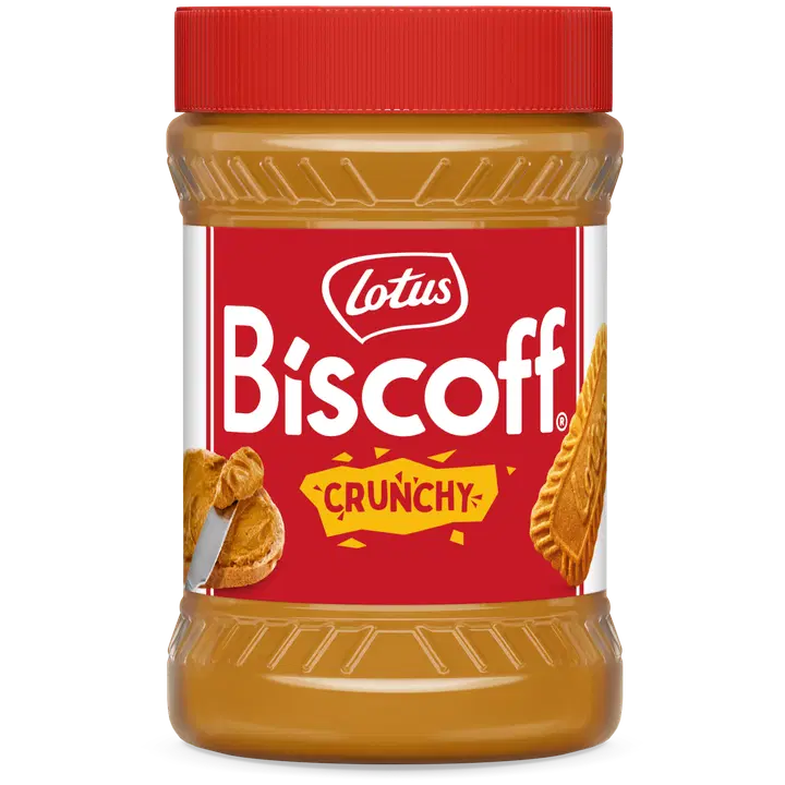 Lotus Biscoff Spread Crunchy karamelliserad kexkräm 380g