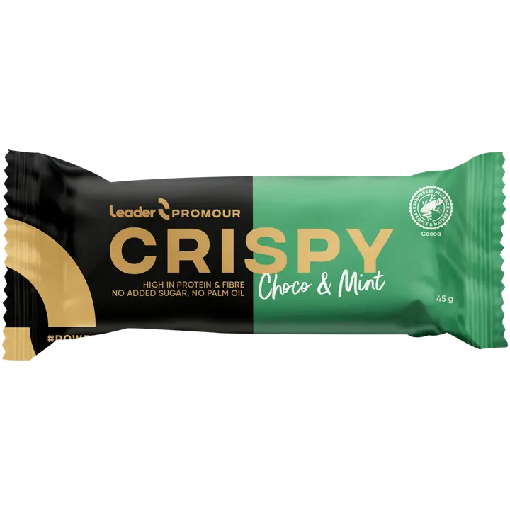 Leader Promour Crispy suklaa & minttu proteiinipatukka 45 g