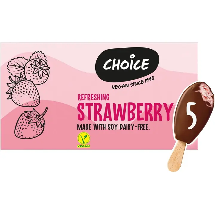 Choice 275ML / 185g monipakkaus Mansikka