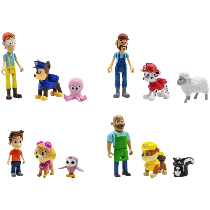 PAW PATROLI TEGELASTE KOMPLEKT