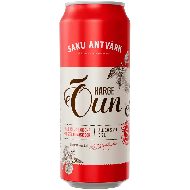 Saku Antvärk Karge Õun siider 5,8%vol 500 ml
