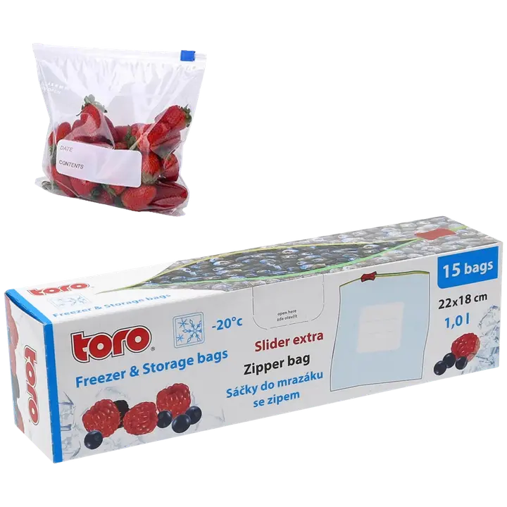 Toro säilituskott Extra slider 1lx15tk