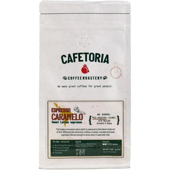 Cafetoria roastery Espresso Caramelo kahvipapu 250g