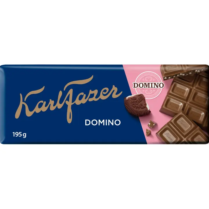 Karl Fazer Domino suklaalevy 195g