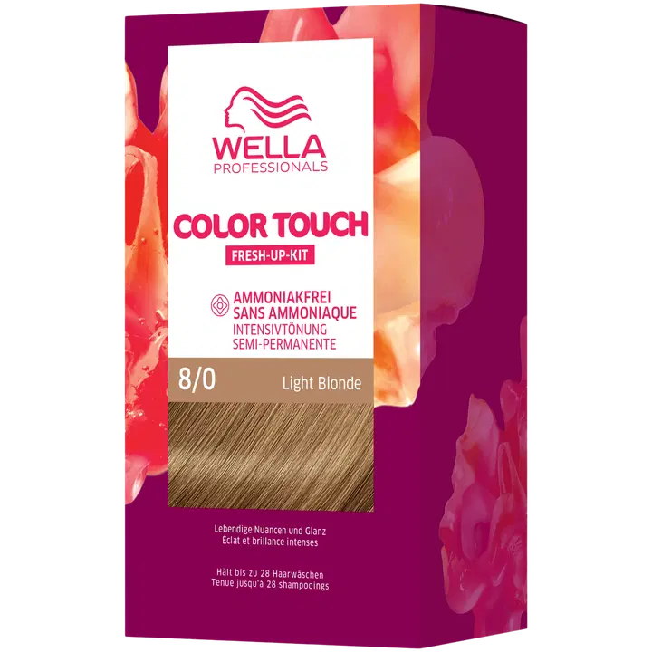 Wella Professionals Color Touch Pure Naturals Light Blonde 8/0 kotiväri 130 ml