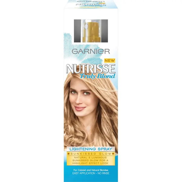 Garnier Nutrisse Truly Blond 125ml Lightening Spray Vaalentava suihke hiuksille 1kpl