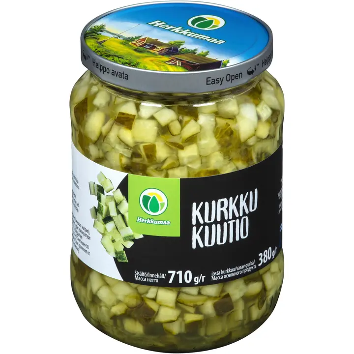 Herkkumaa Kurkkukuutio 710/380g