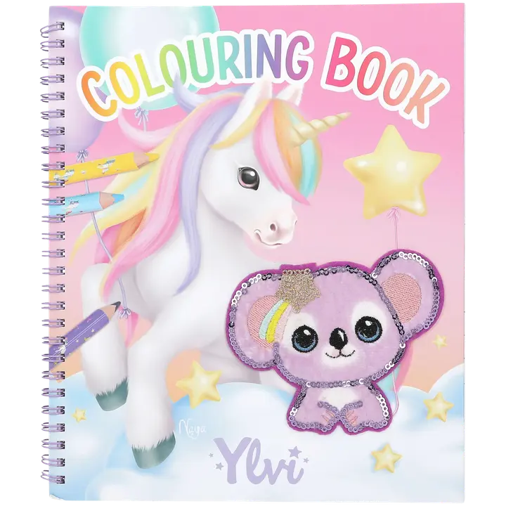 Ylvi Värityskirja paljeteilla