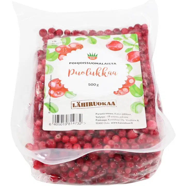 Puolukkarasia 500g