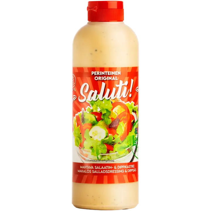 Saluti 500ml salaattikastike perinteinen