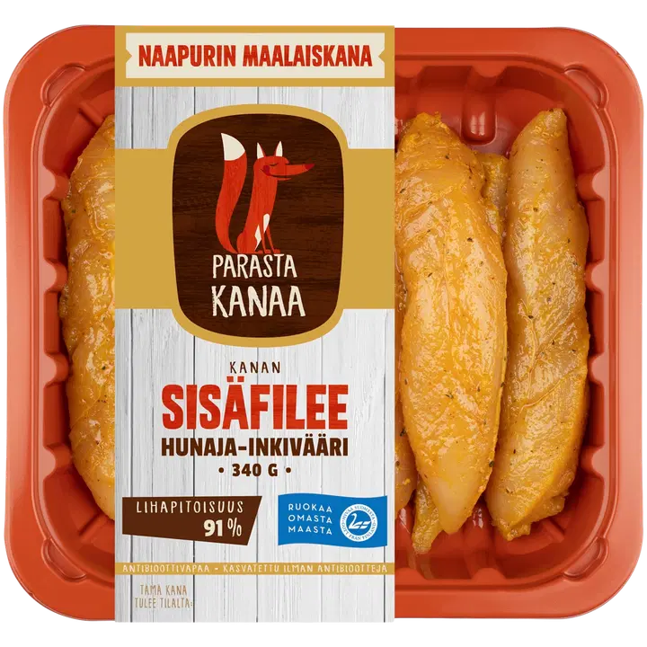 Naapurin Maalaiskana sisäfilee hunaja-inkivääri 340 g