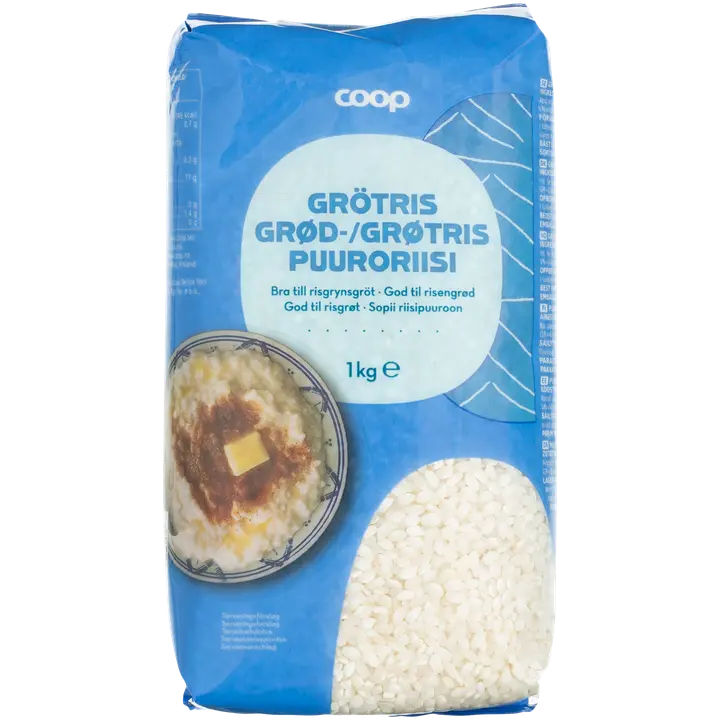 Coop puuroriisi 1 kg