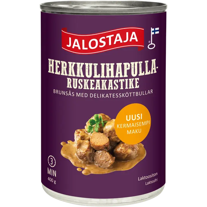 Jalostaja Herkkulihapullaruskeakastike 400 g