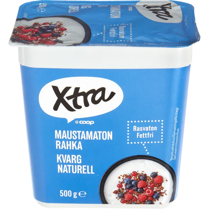 Xtra maustamaton rasvaton rahka 500 g