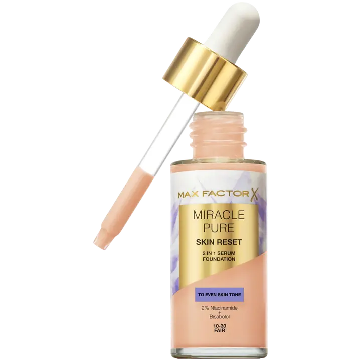 Max Factor Miracle Pure Serum Foundation 10-30 Fair 30 ml